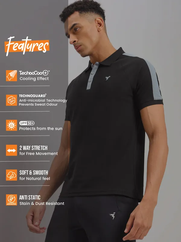 Technosport Men's Active Running TShirt